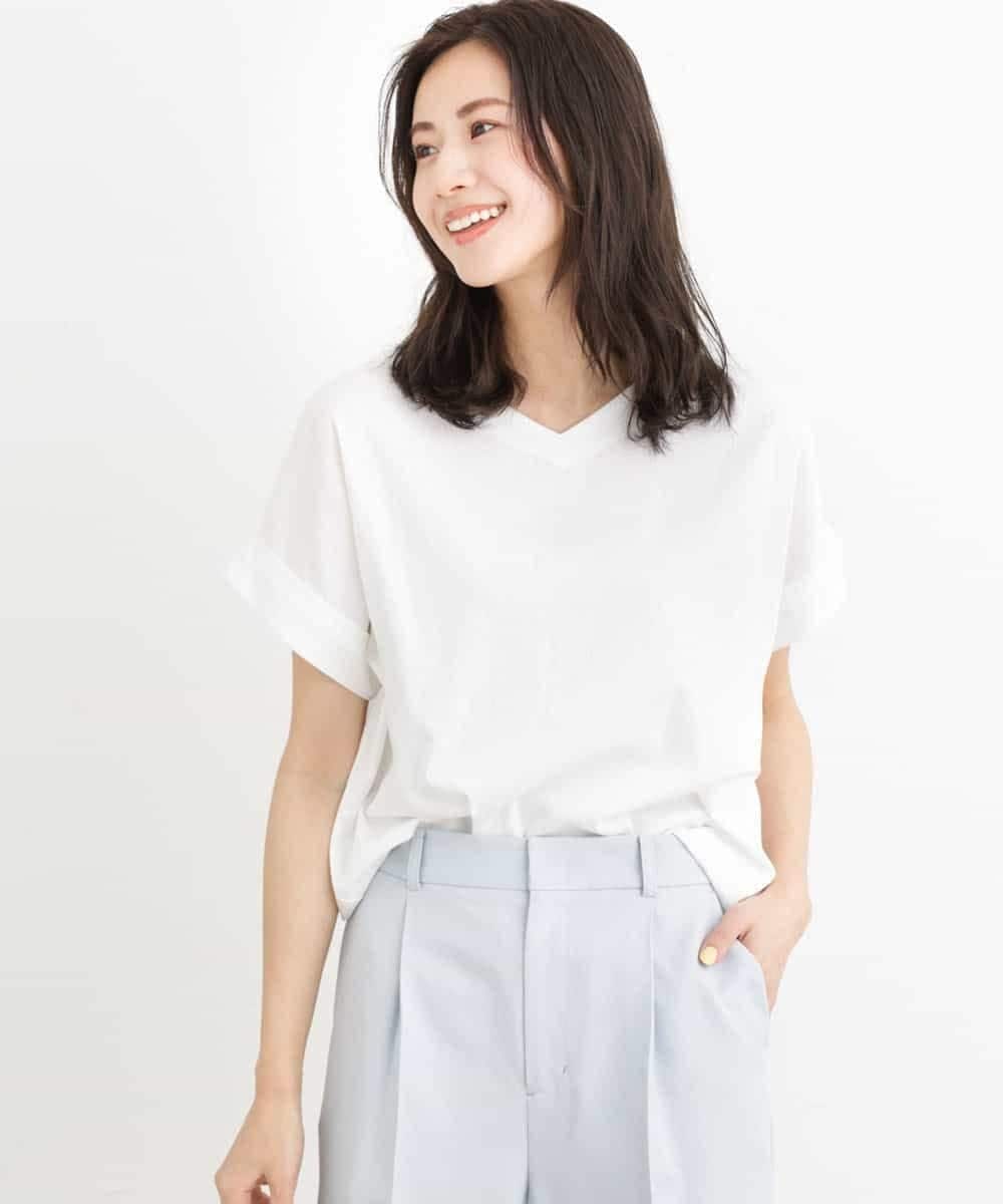 MKのストライプ柄カットソー画像