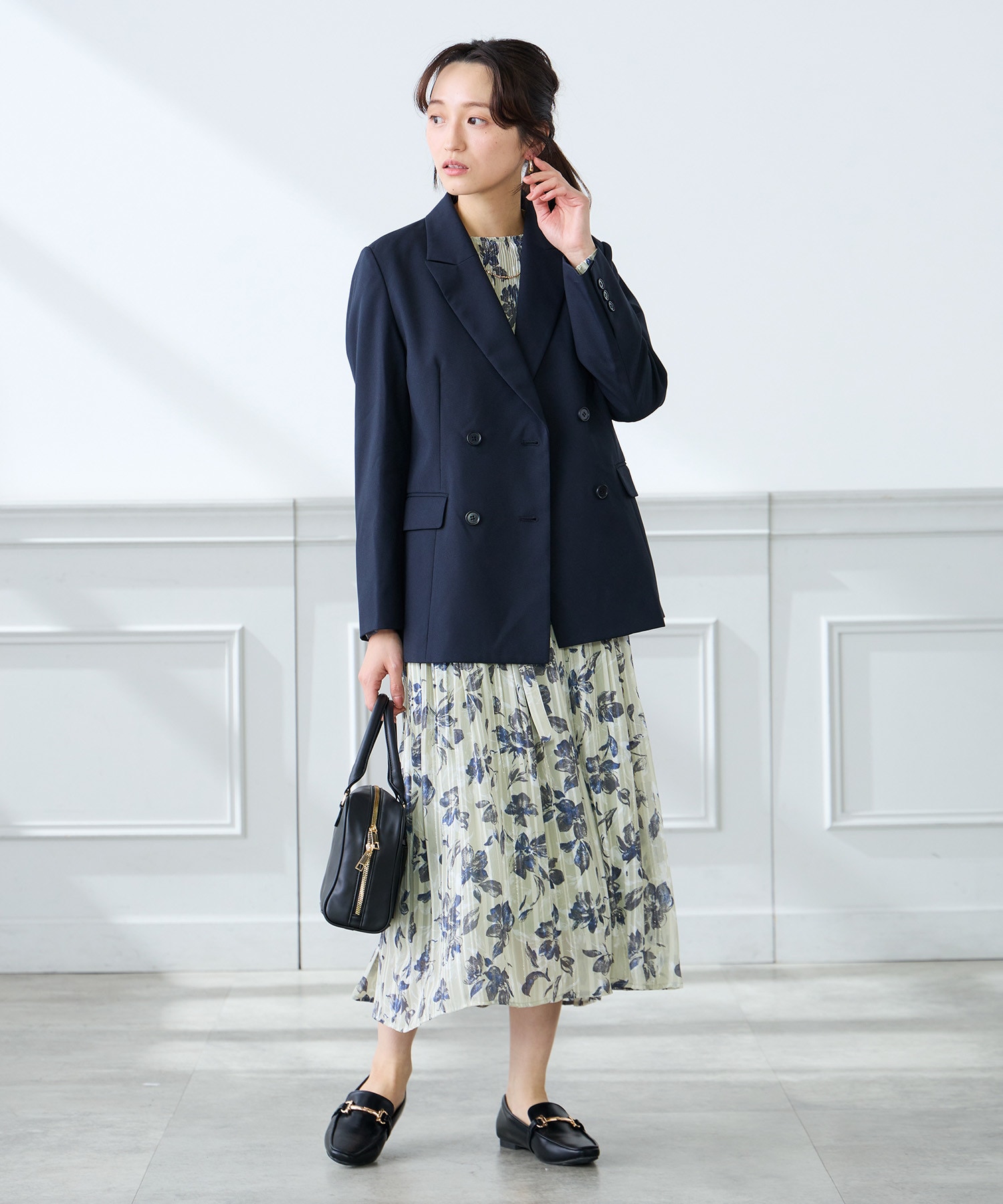 UVジャケットと合わせる春のおでかけコーデ