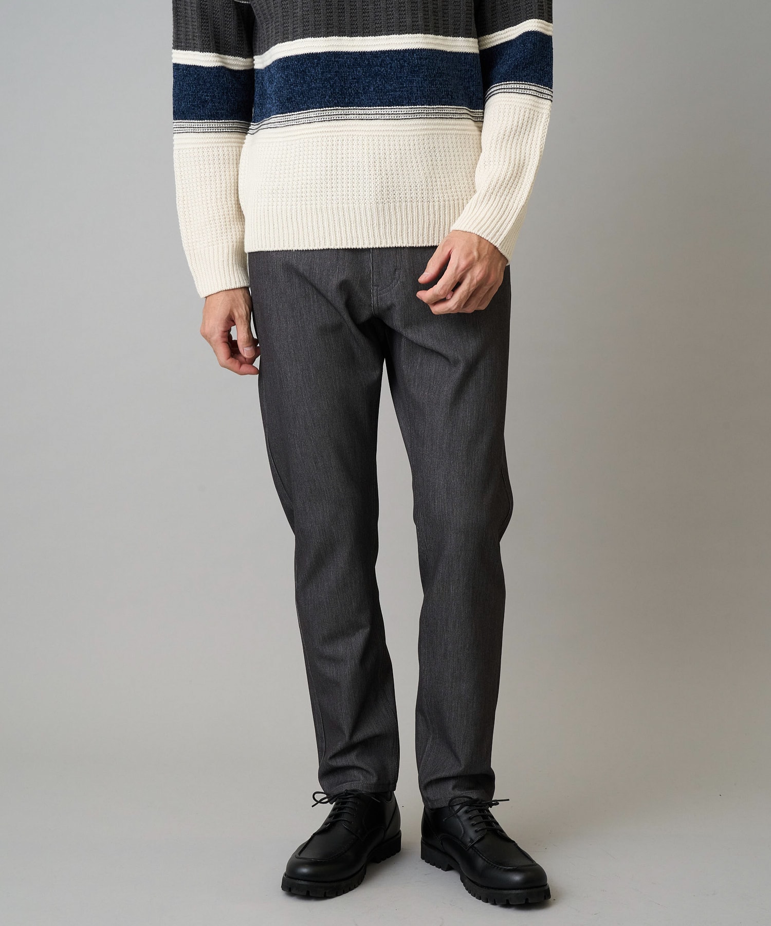 今月から人気急上昇！ピケストレッチ5ポケットパンツ