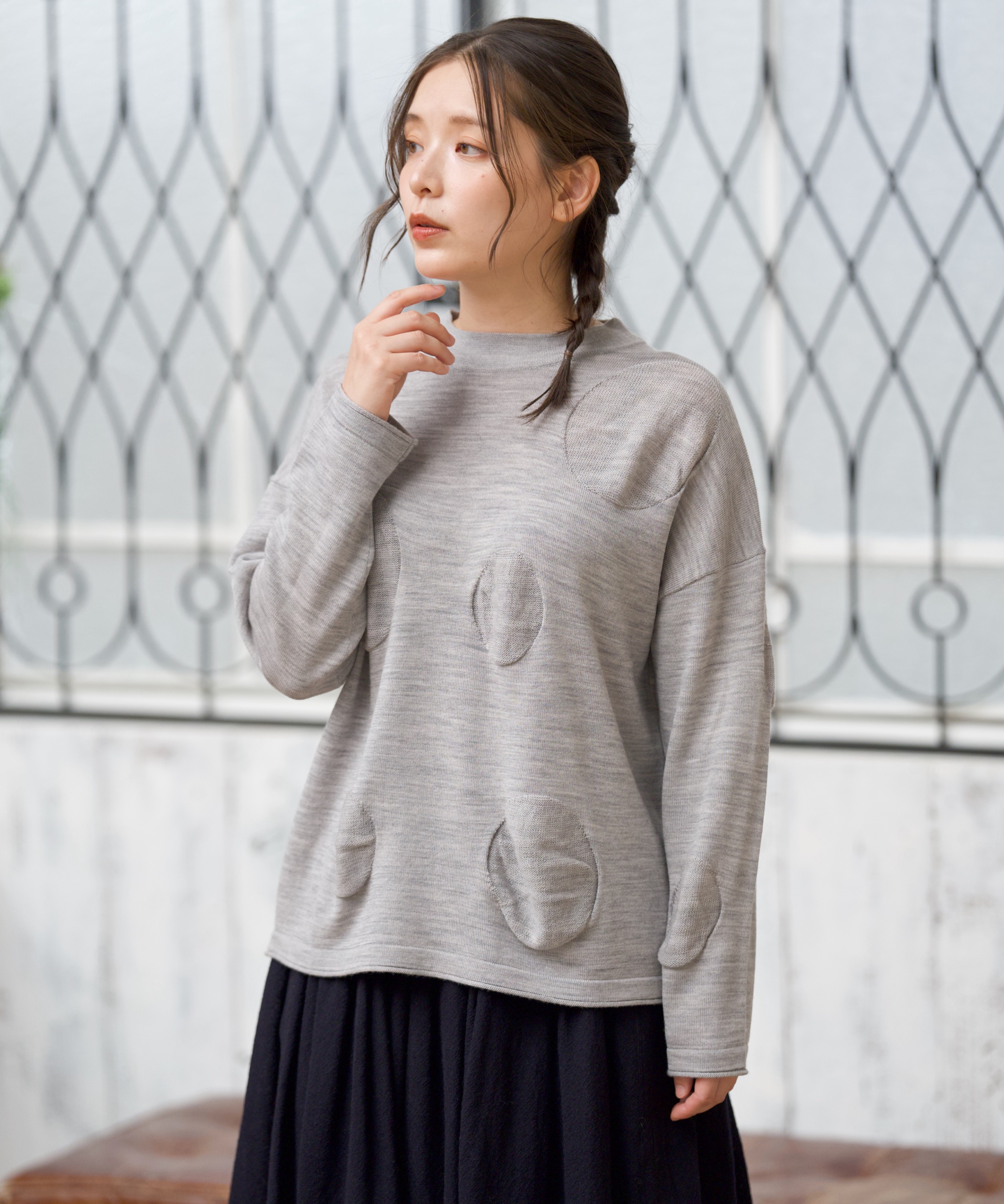エクストラファインウールドットニット GIANNI LO GIUDICE