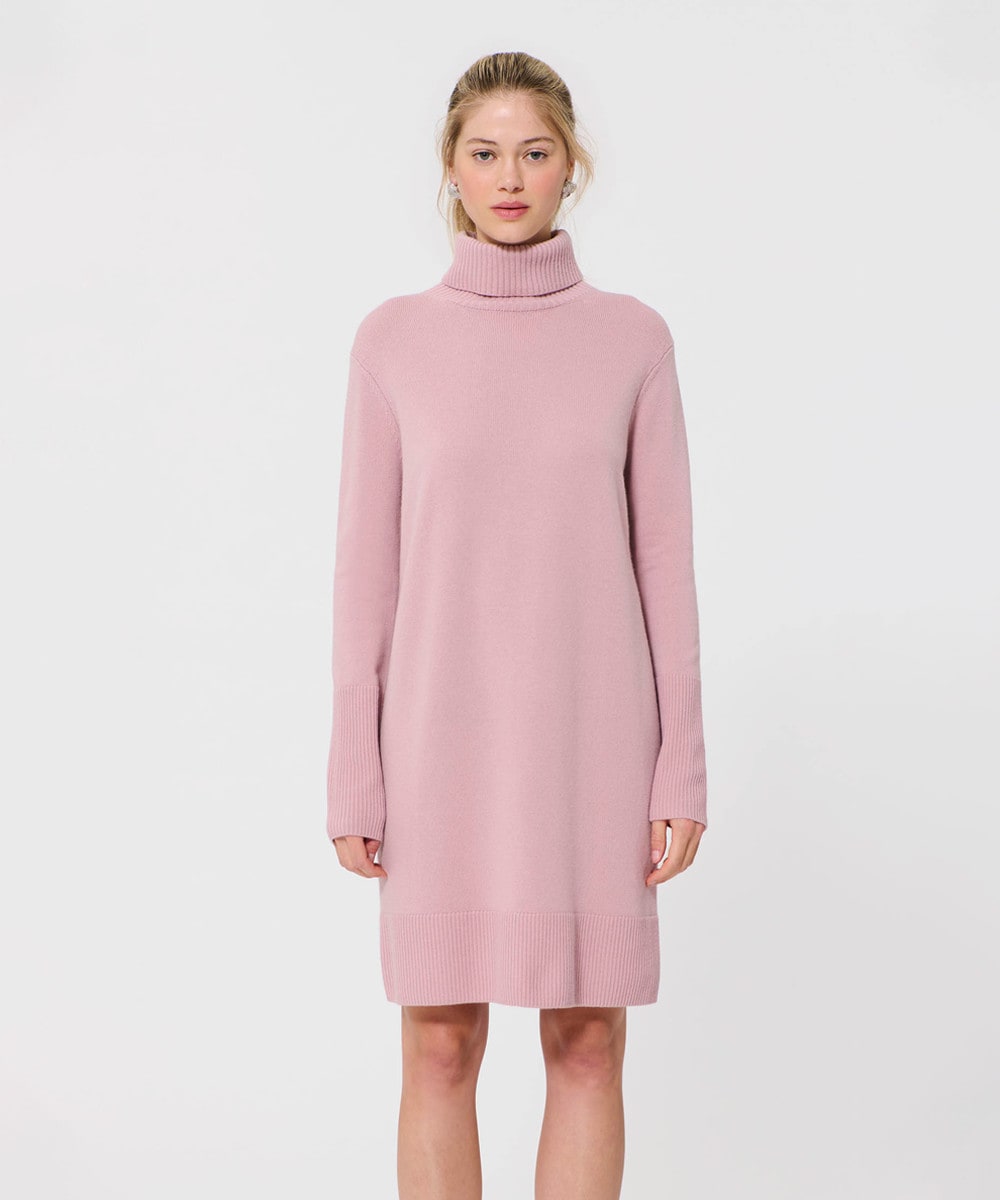 メリノアルパカニットドレス