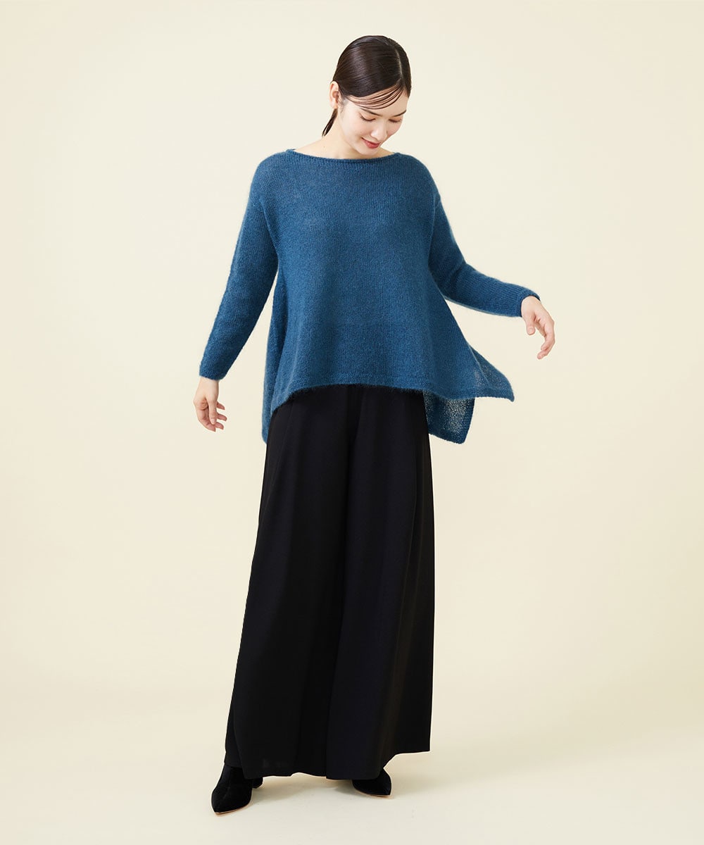 Camelot mohair knit pullover