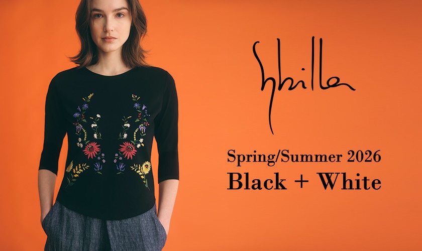 Sybilla SS26 - BLACK + WHITE -