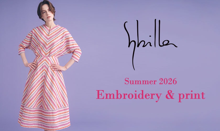 Sybilla SS26 - Embroidery & print -