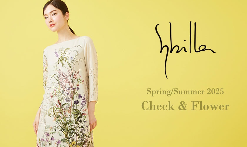 Sybilla Spring/Summer 2025 - Check & Flower - 