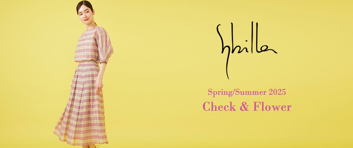 Sybilla Spring/Summer 2025 - Check & Flower - 