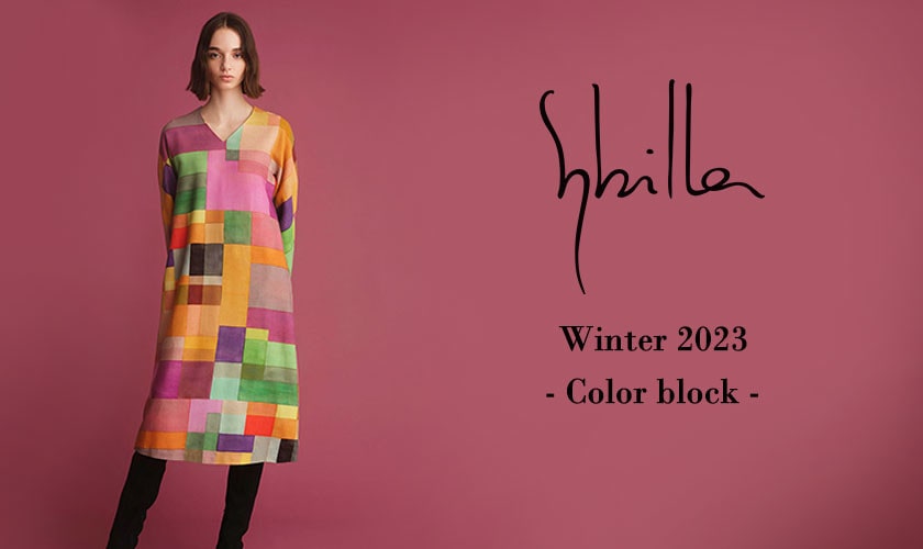 Sybilla Winter 2023 - Color block -