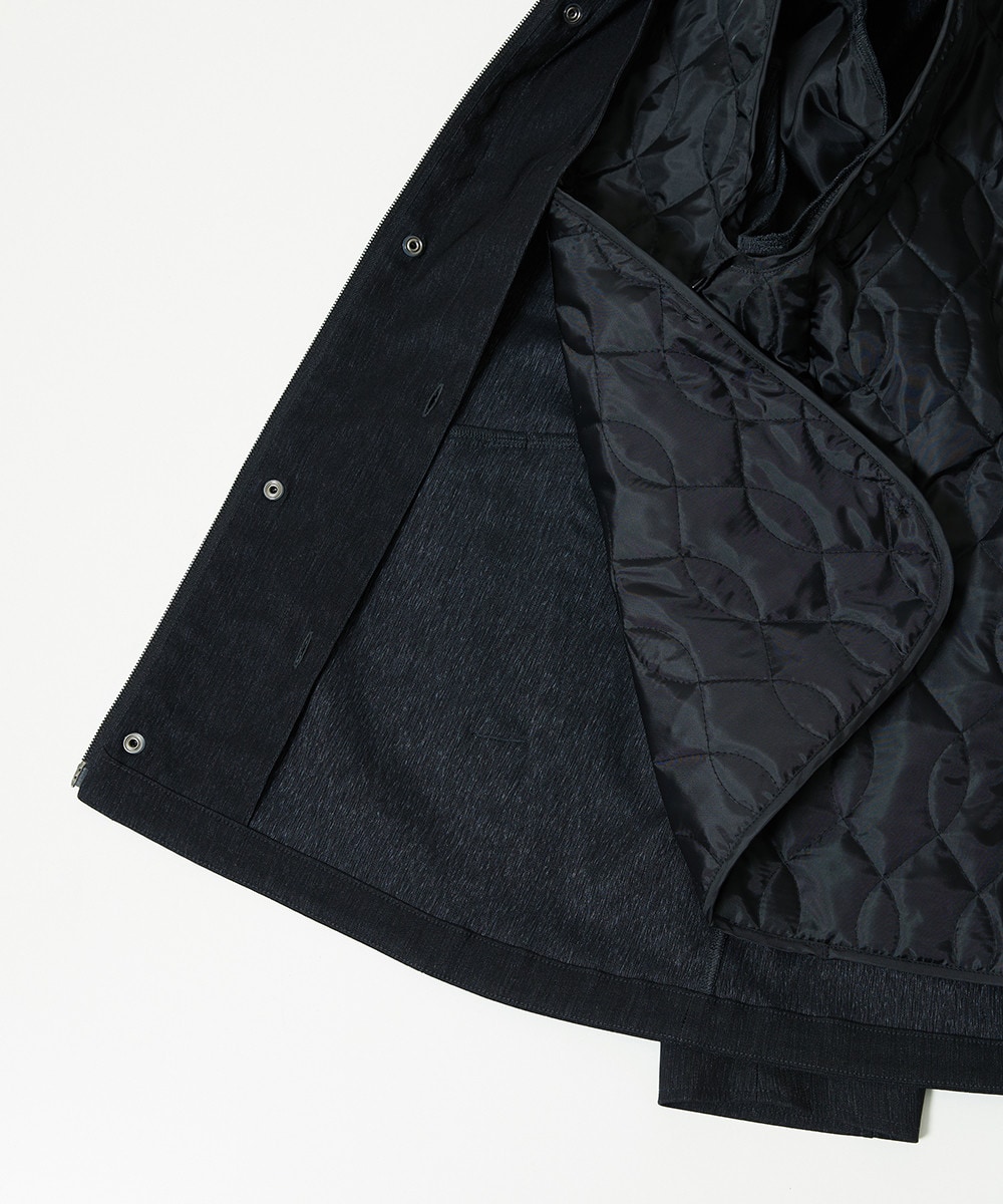 【ライナー付き / 撥水 / ストレッチ】 COMFUN CLOTH(コンファンクロス） フード付ブルゾン