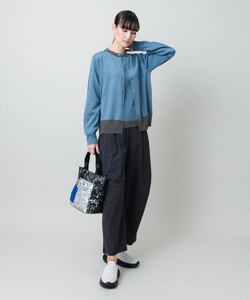 ソフトラメニットカーディガン