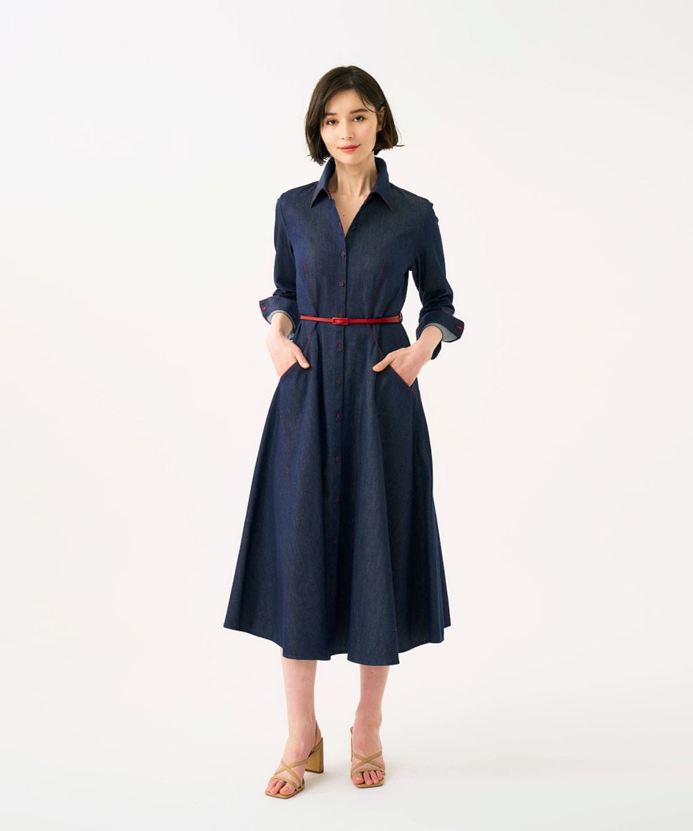 Denim dress
