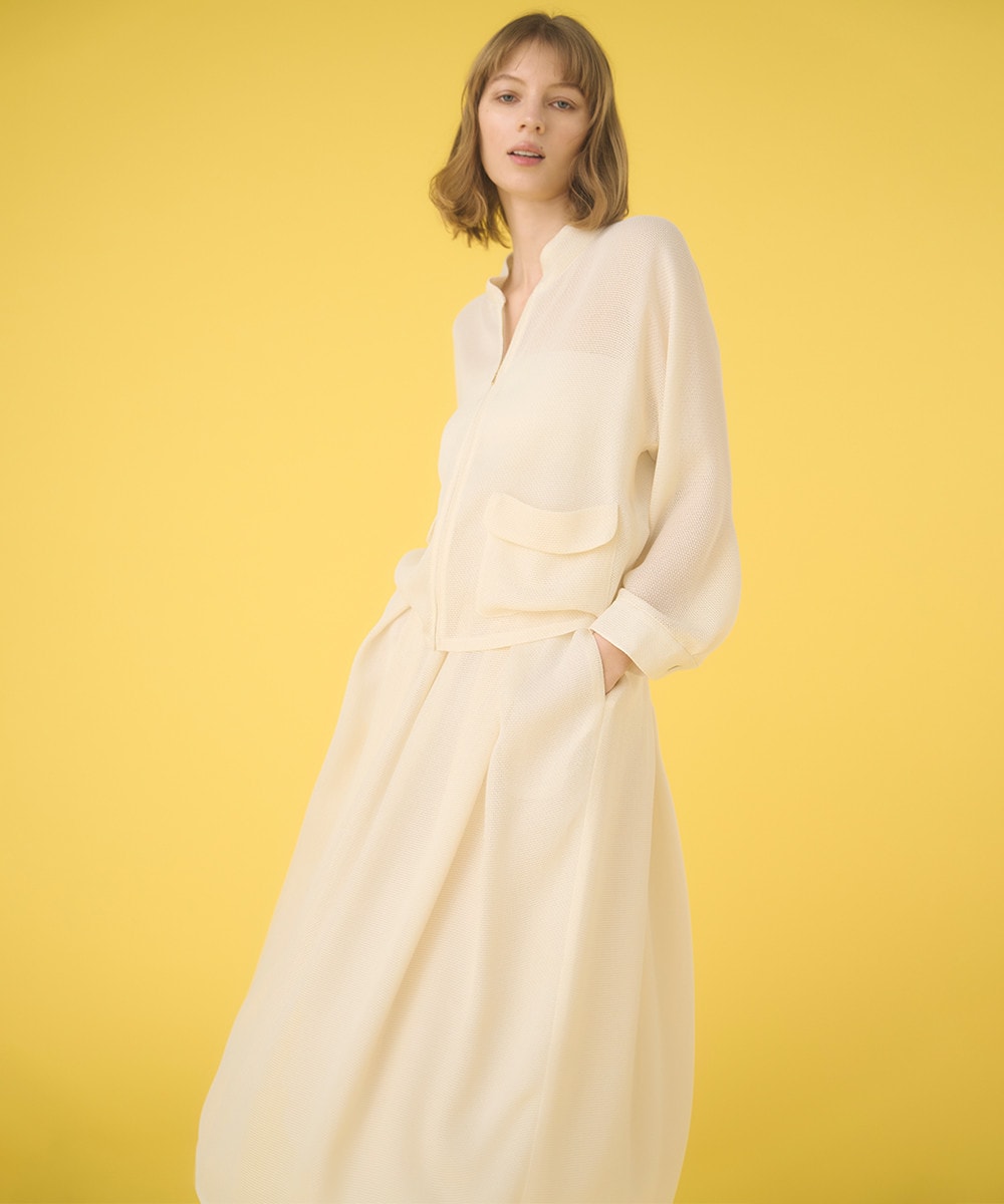 Dry touch karami skirt