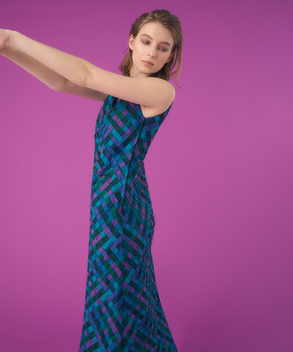 Intrecciato dress