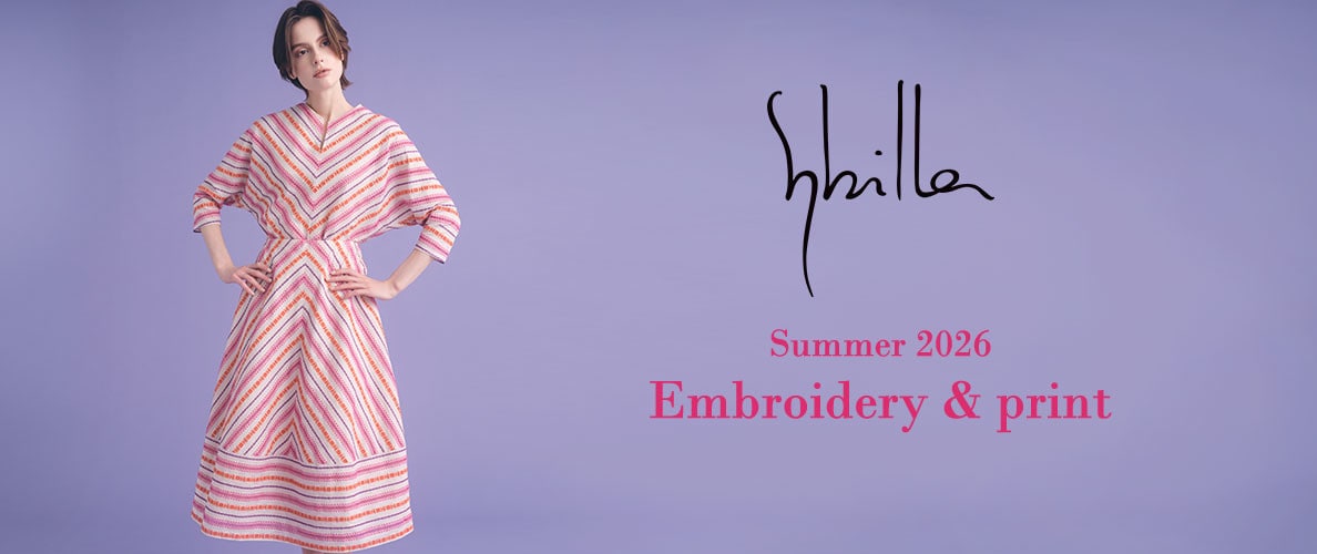 Sybilla SS26 - Embroidery & print -