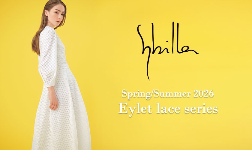 Sybilla SS26 - Eylet lace series -