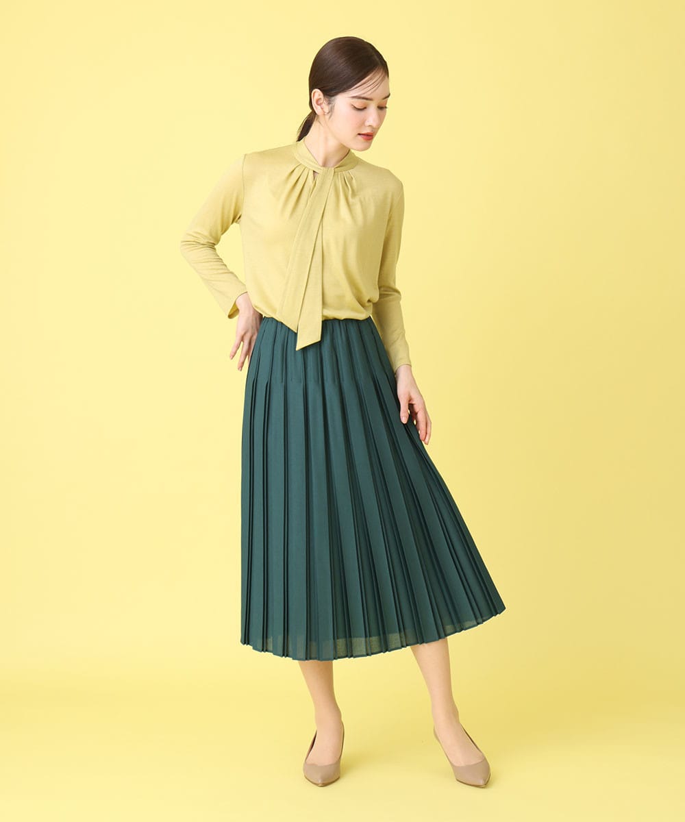 Pleated skirt