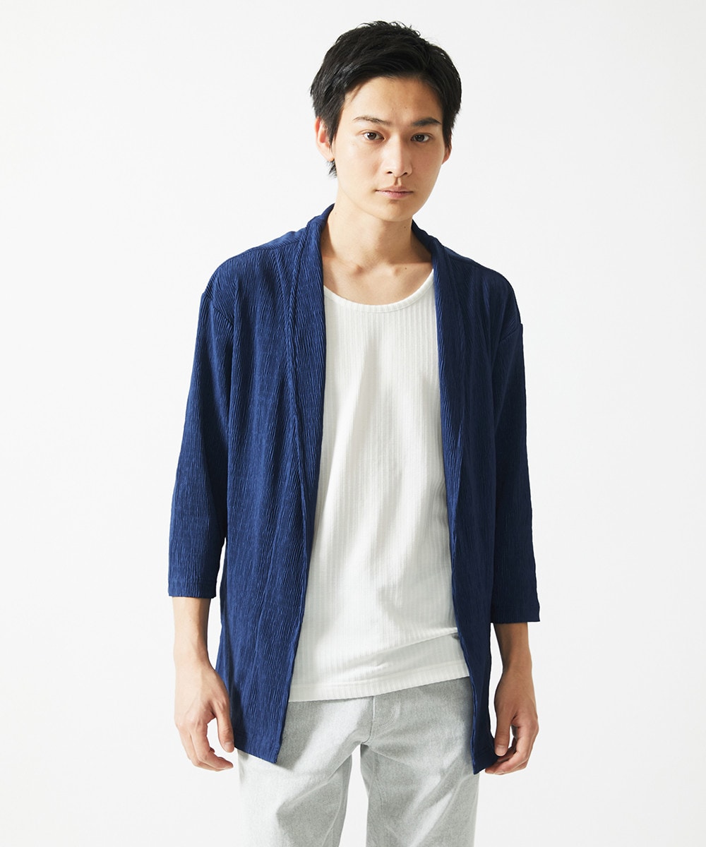 【洗える】 シフォンヨウリュウカーディガン