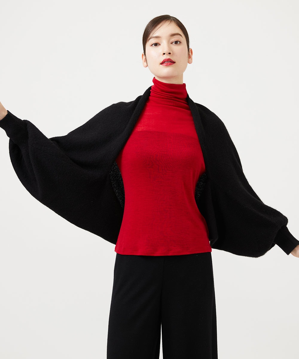 Cashmere silk bolero