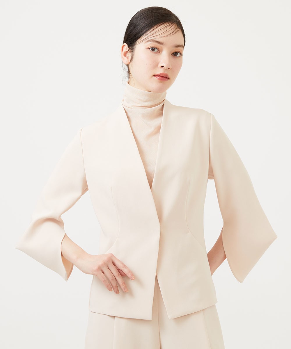 Slit sleeve jacket