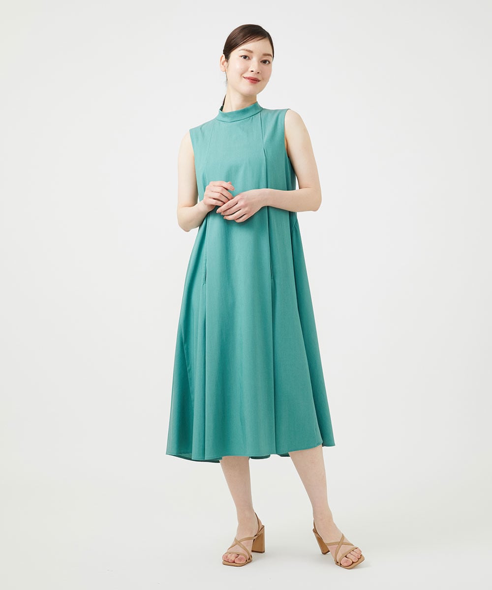 ボトルネックテントラインドレス