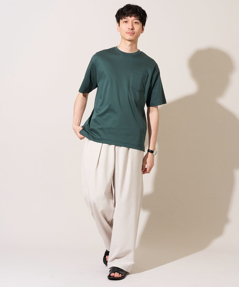 ＼シンプルだから素材にこだわった／１枚持っていて絶対に損はしないカットソー