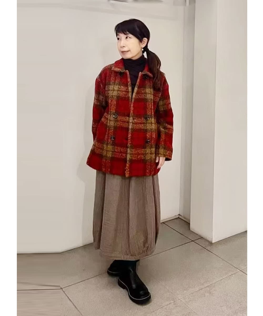 ちょっぴりレトロなほっこり大人カジュアル