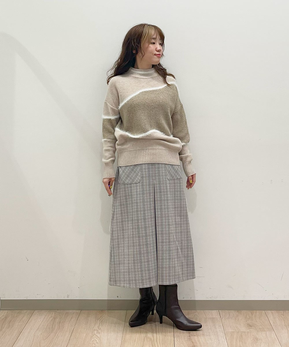 季節ムードを加速するチェック柄