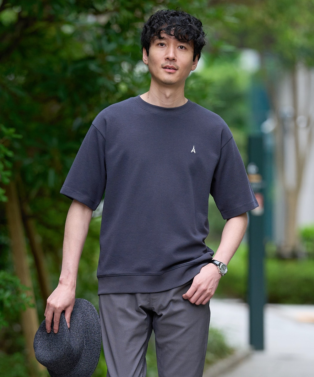＼この夏何色のTシャツを着たいですか？／ライトアゼ１ポイントシシュウスウェットＴ
