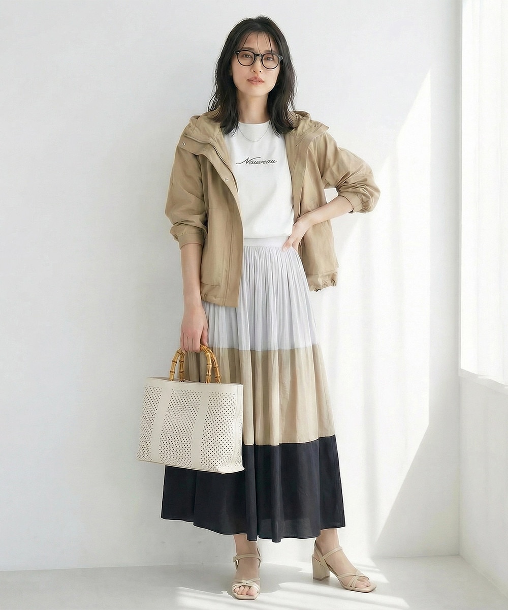 アーヴェヴェのリバーシブルスカート
