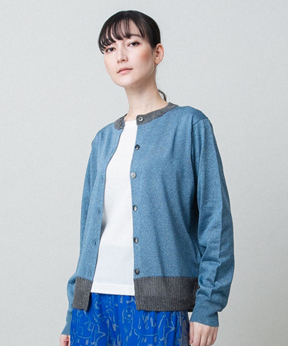 ソフトラメニットカーディガン