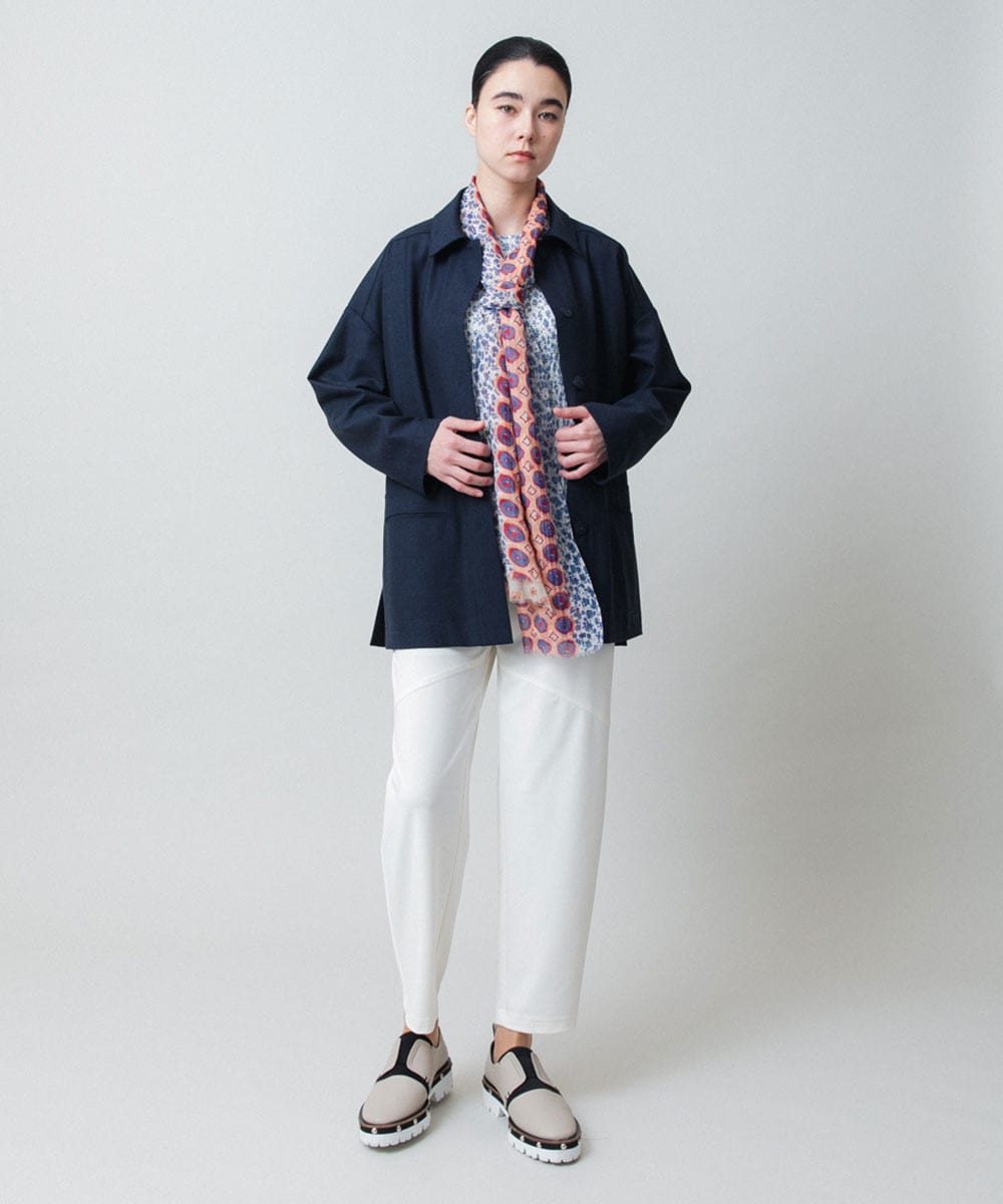 モチーフミックスワイドストール