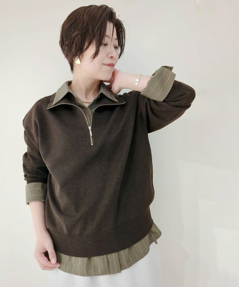 旬なレイヤードでこなれ感を