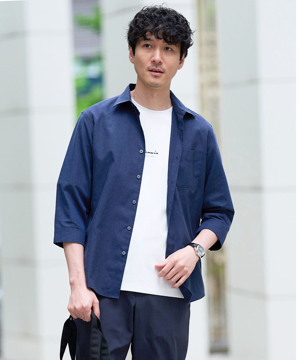 ＼累計15,000枚販売！／ポリエステルアサシチブソデシャツ