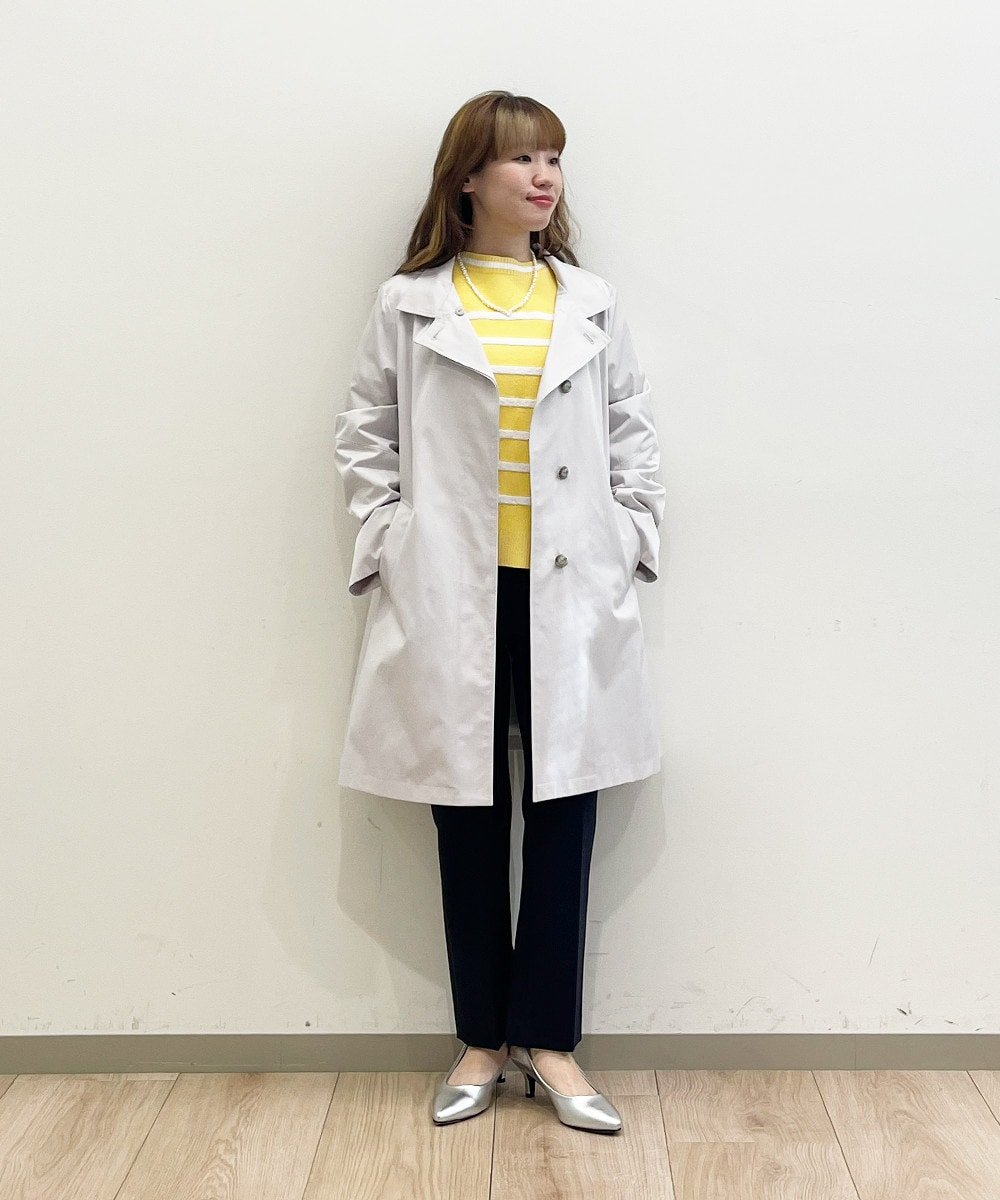 イエローをアクセントにしたハンサムコーデ