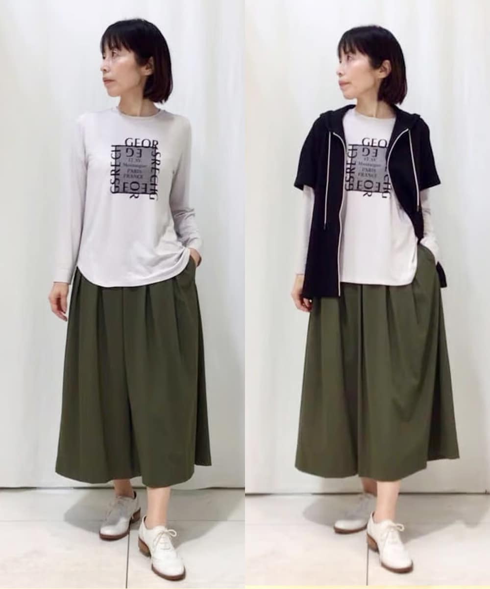 おしゃれで快適なプルオーバー