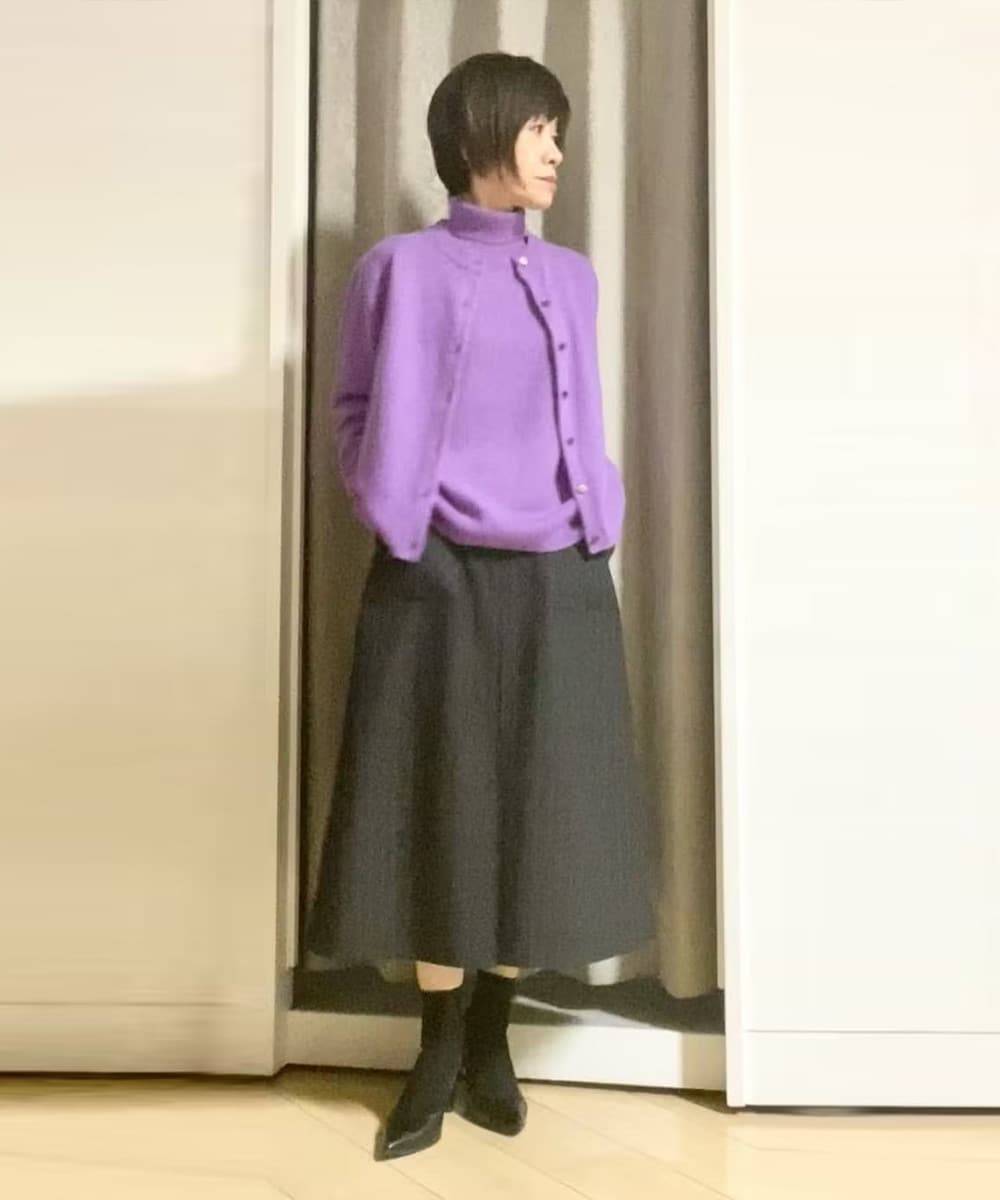 とっても軽く暖かい上質カシミヤニット