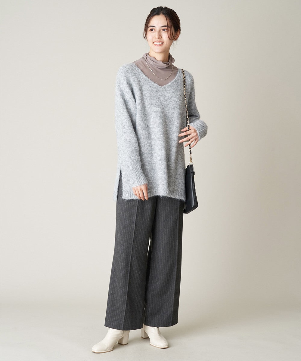 リラクシングルーズニット