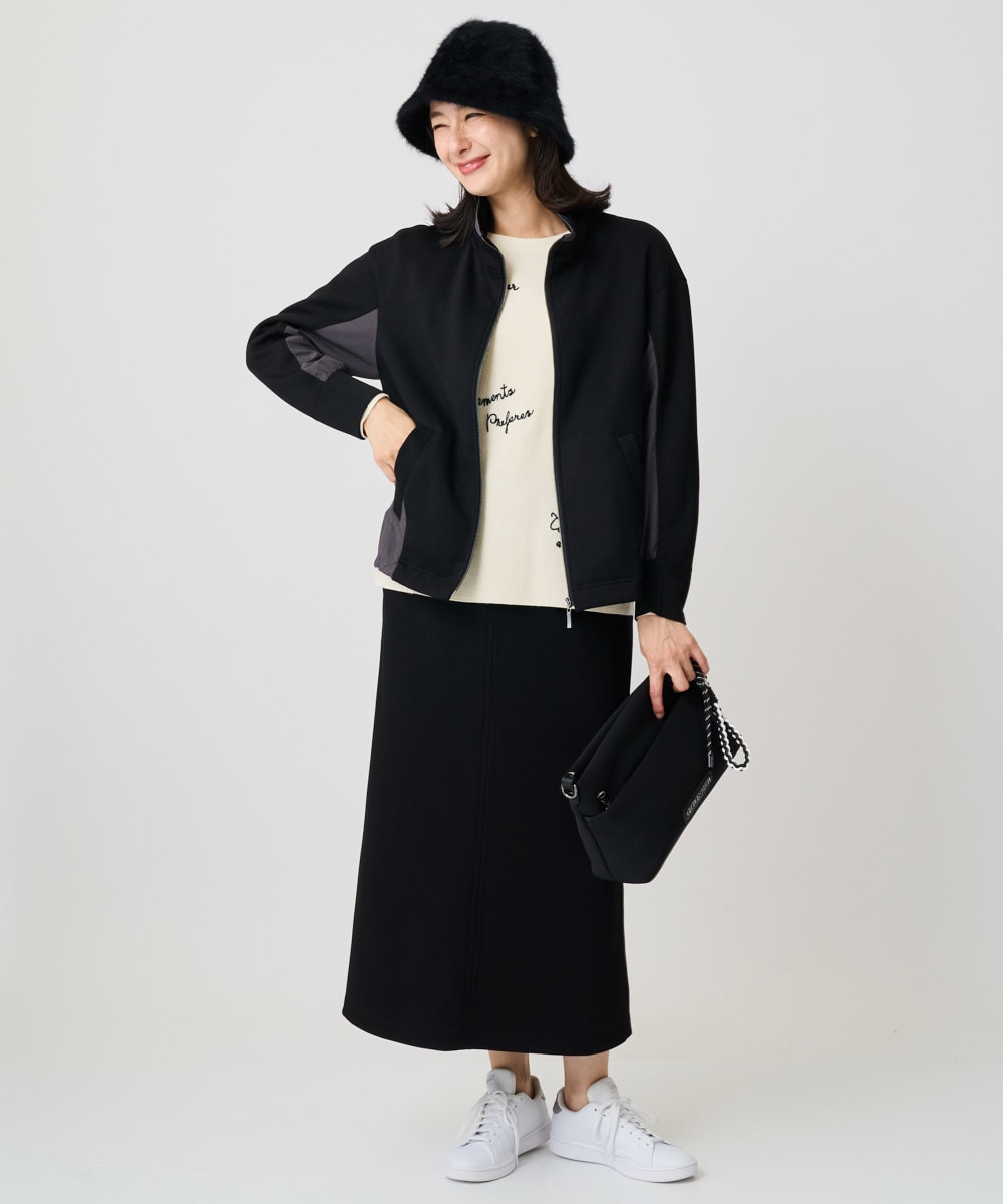 ストレッチダンボールセミタイトスカート