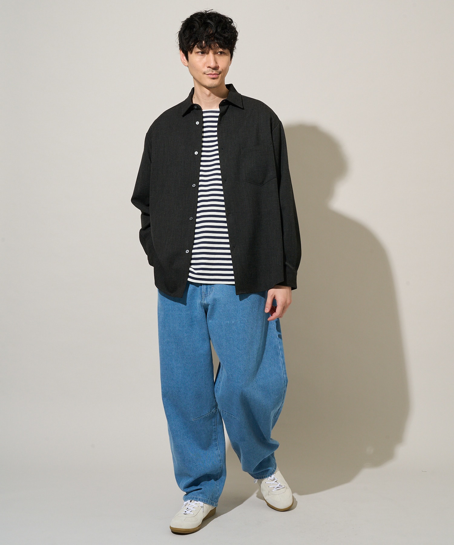 春先の軽い羽織におすすめシャツ