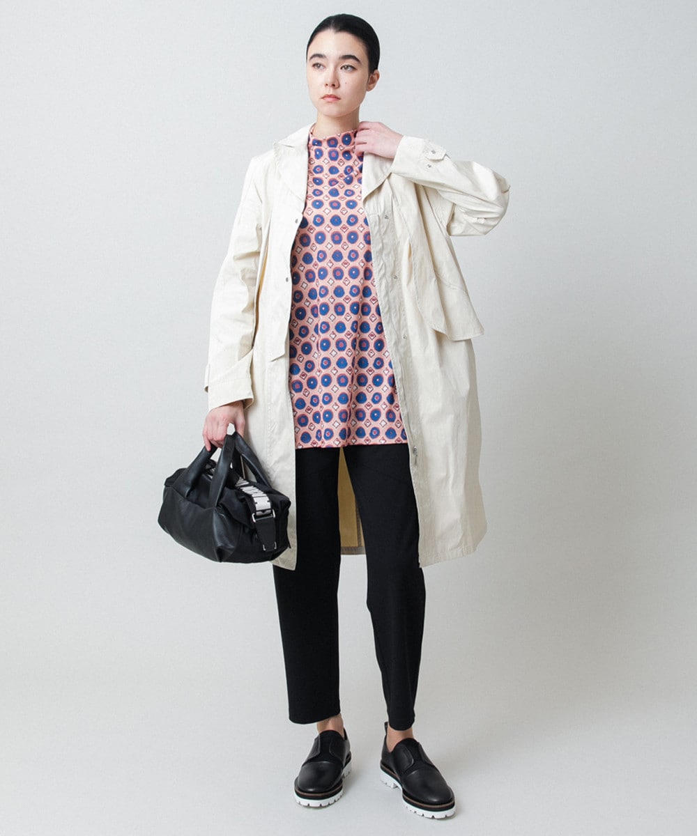 ドットスクエアAラインデザインチュニック