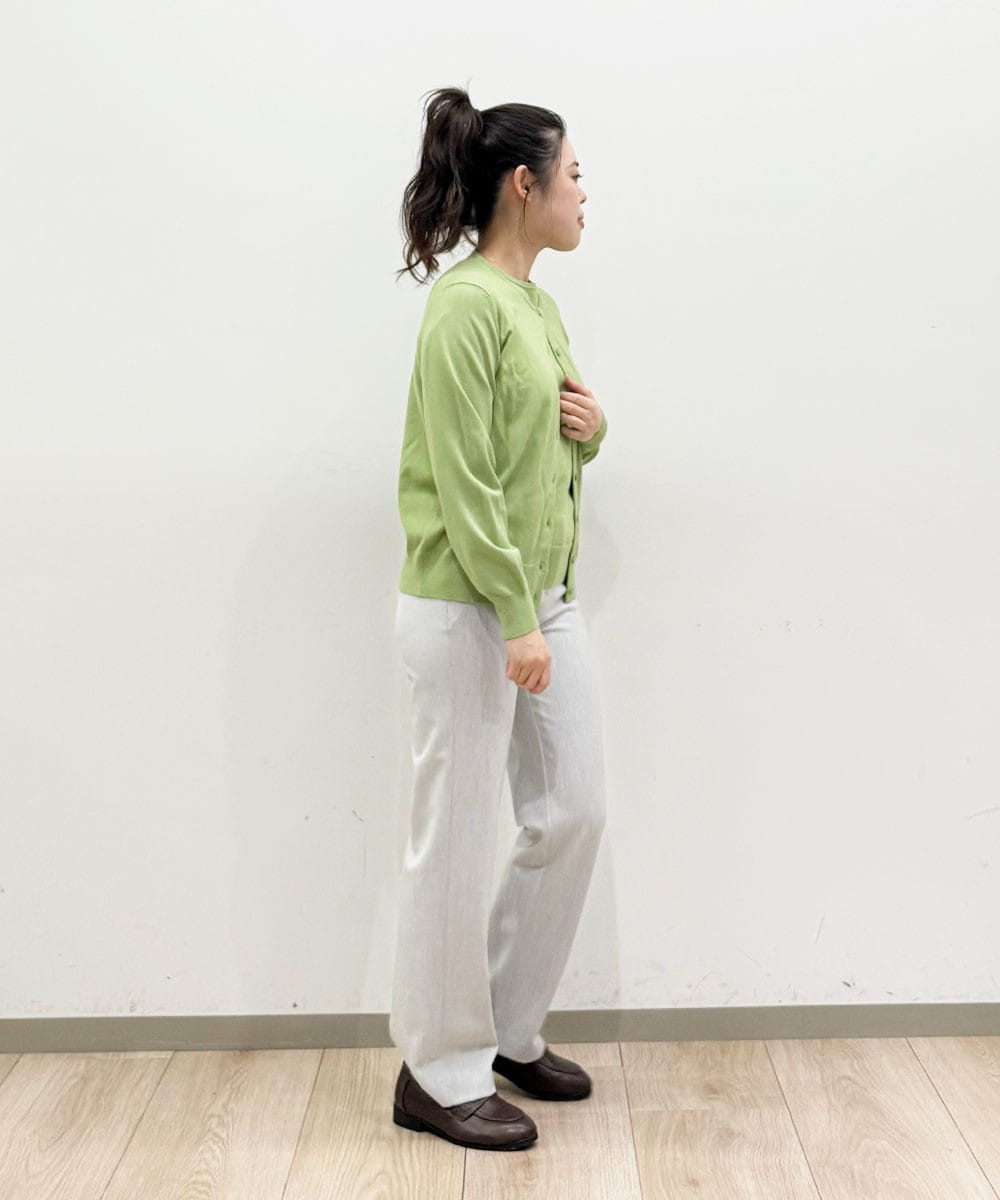 オンオフ着まわせるアンサンブルニット