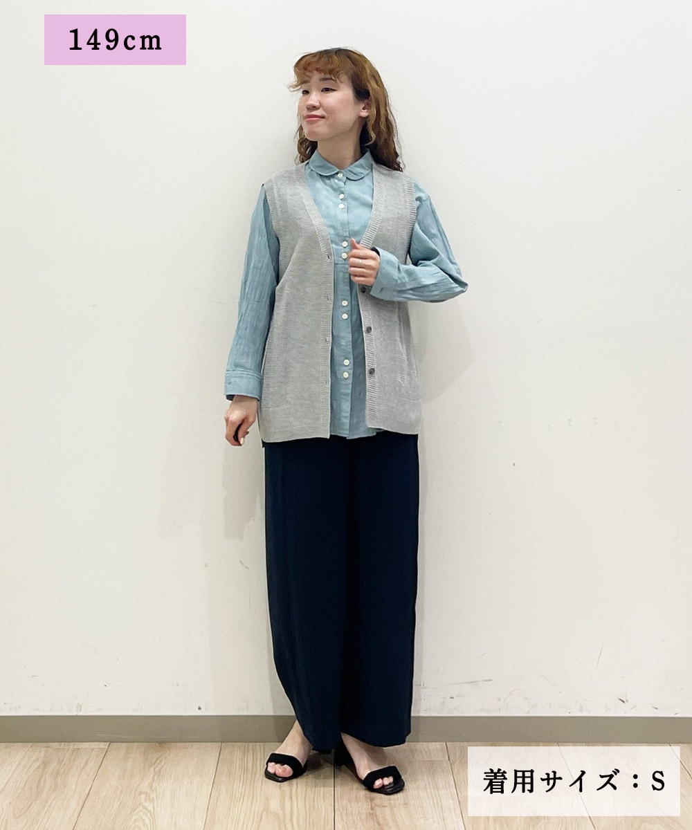 きれいめナチュラルできちんとコーデ