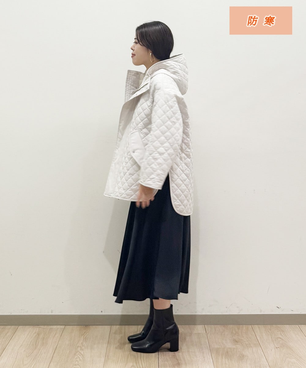 洗練された防寒力の高いコート
