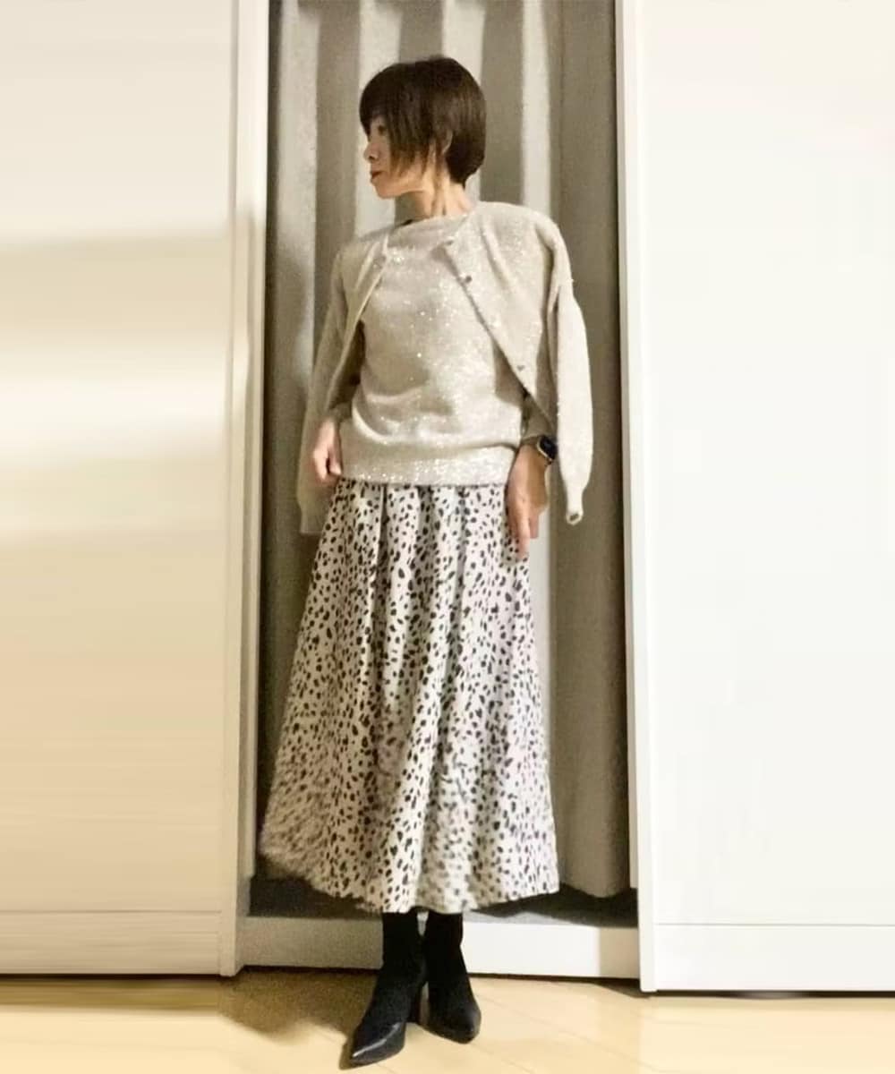 きらきら光るラメ糸上品＆華やかに