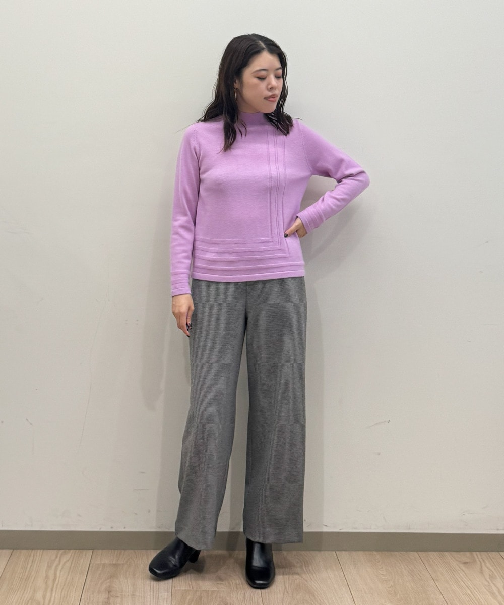 シーンを選ばずに着られる上質さ