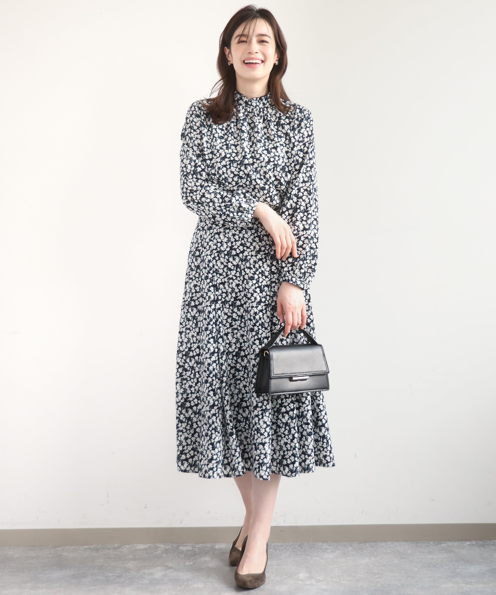 レトロフラワープリントのセットアップ