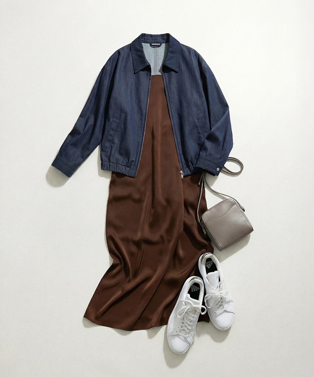 エムケーミッシェルクランのキャミソールワンピース