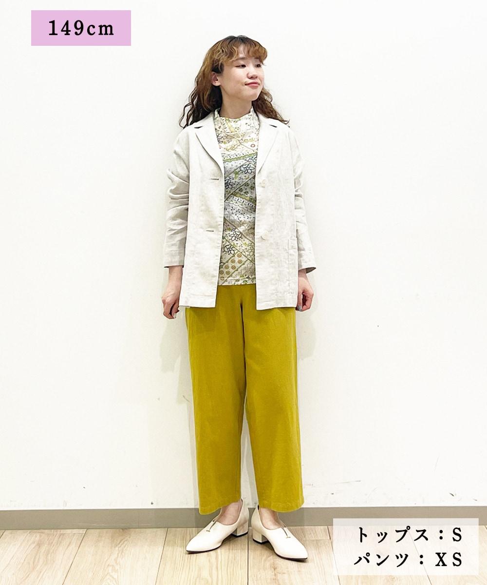 カジュアルにもきれいめにも着こなせる一着			