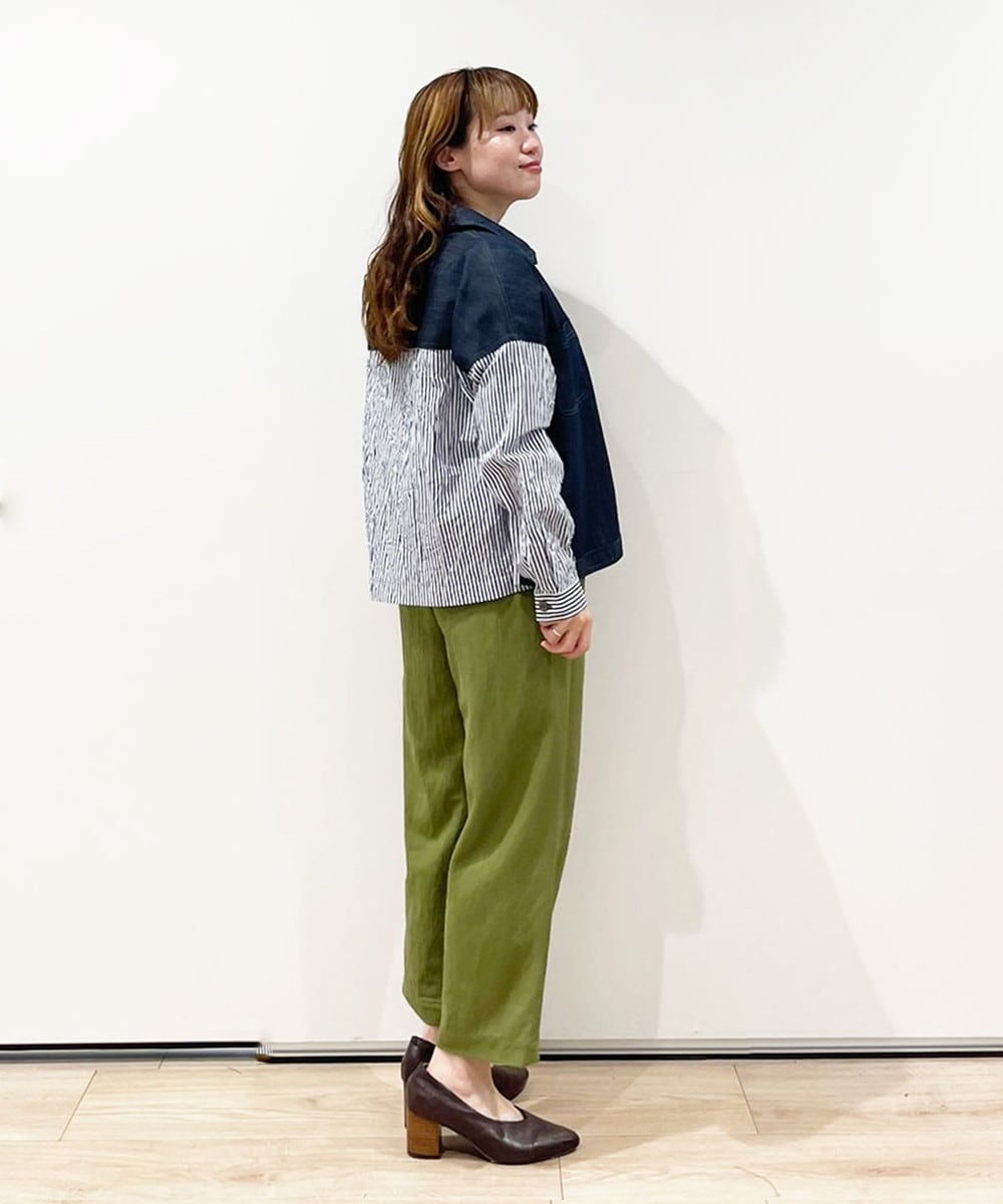 他と差が付くデニムブルゾン