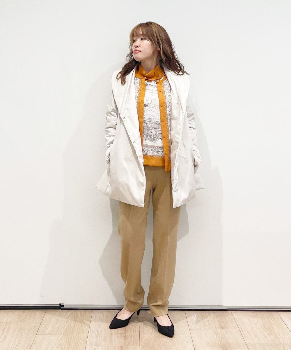 ディナーにぴったりな上品コーデ