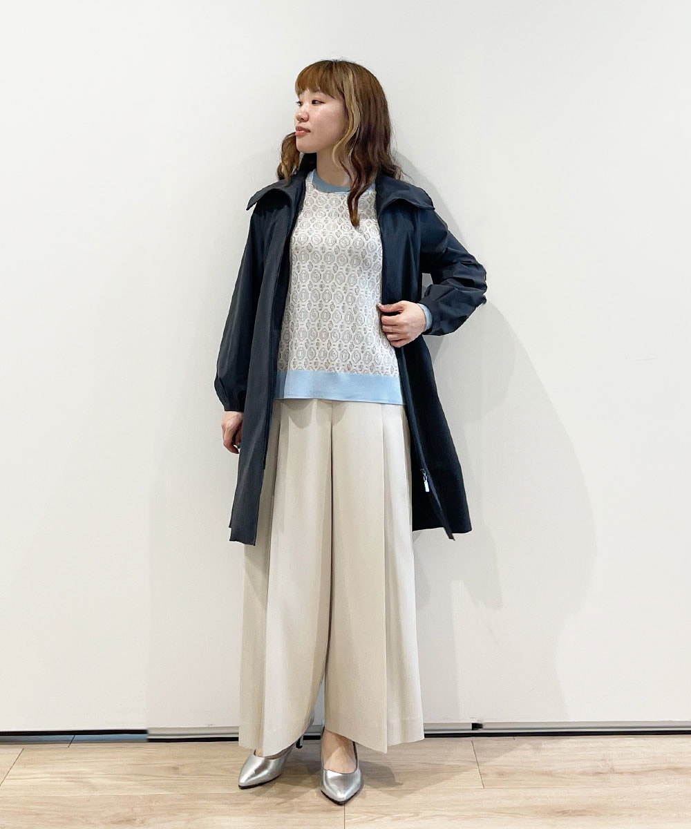 さり気ないラメが上品さを後押し